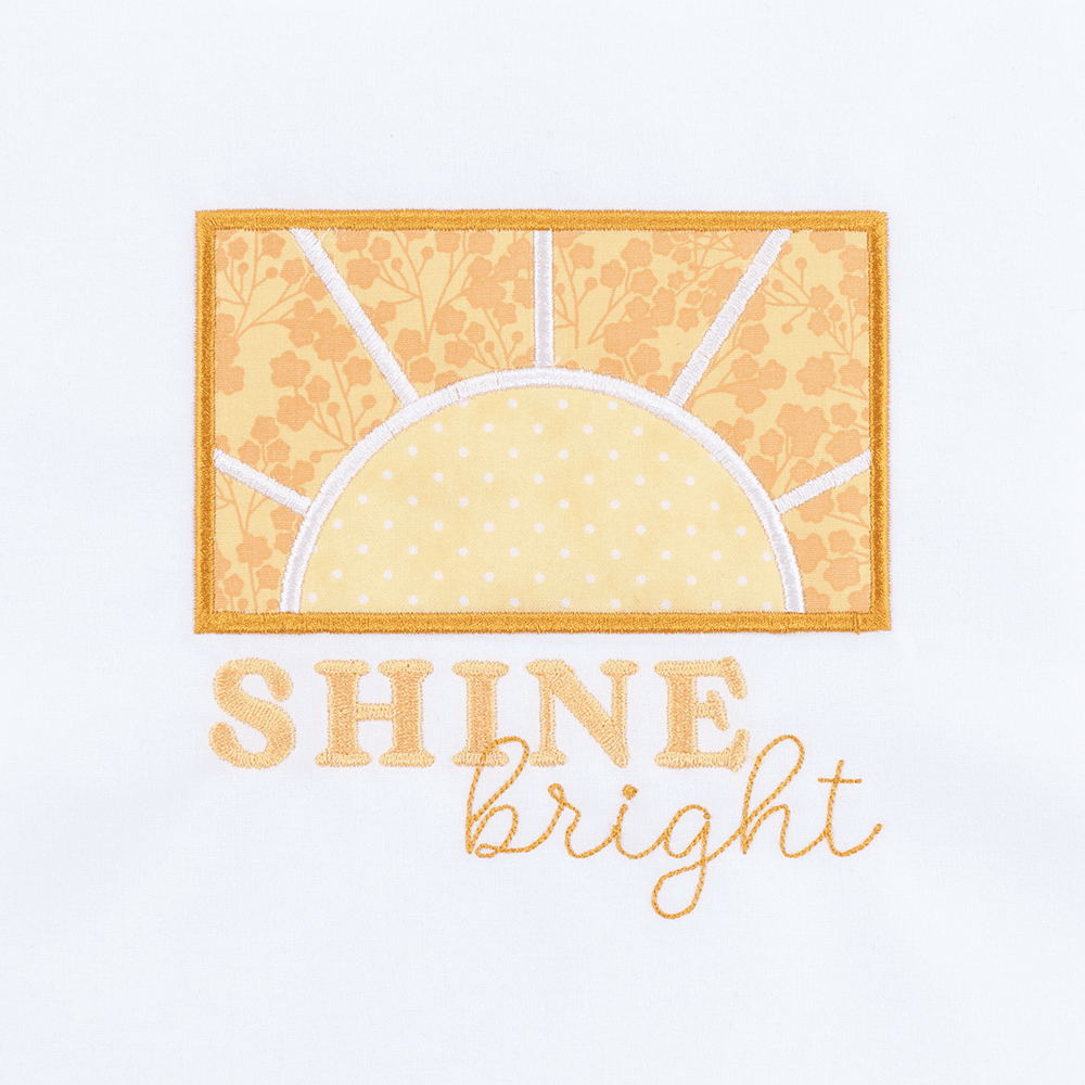 Sunshine Applique 1