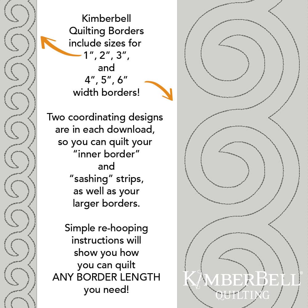 Swirl Border 1 - Background Quilting