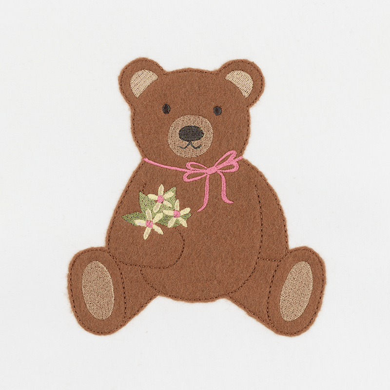Teddy Bear Applique 1