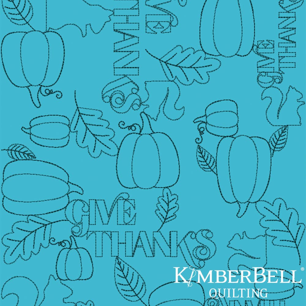 Thanksgiving 1 - Background Quilting