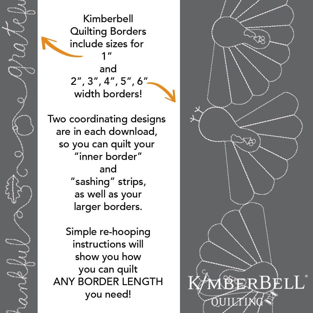 Thanksgiving Border 1 - Background Quilting
