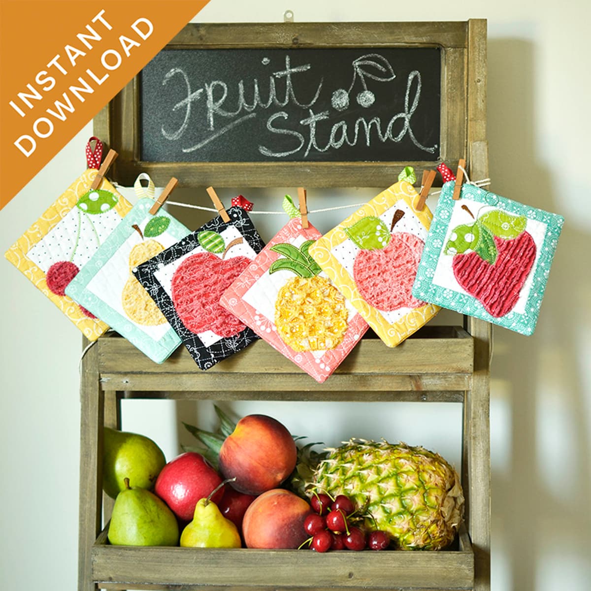 That's So Chenille: Fruit Stand Hot Pads