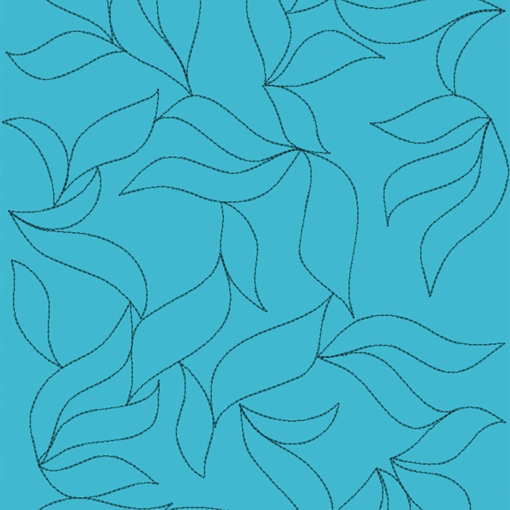 Wavy 8 - Background Quilting