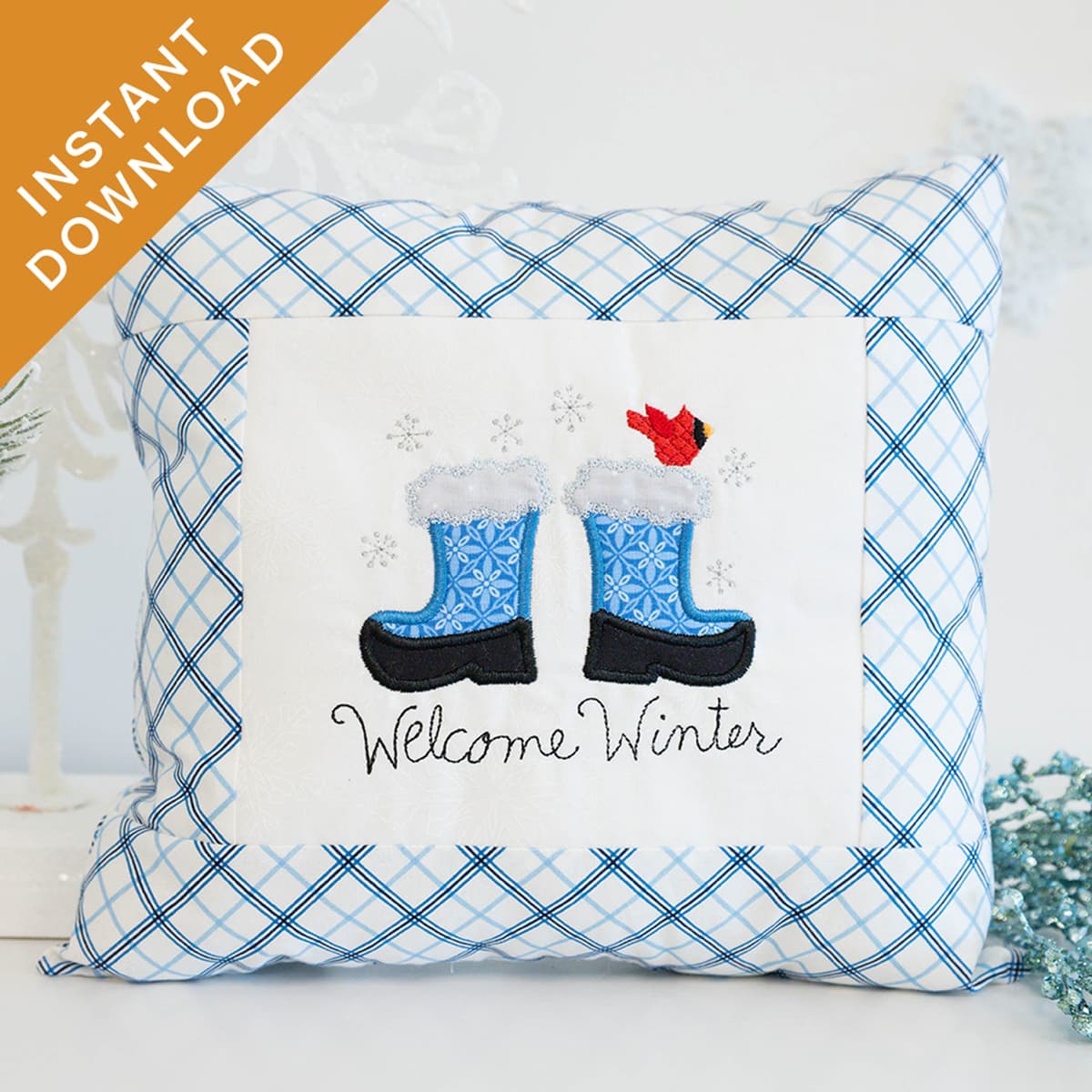 Welcome Winter Pillow