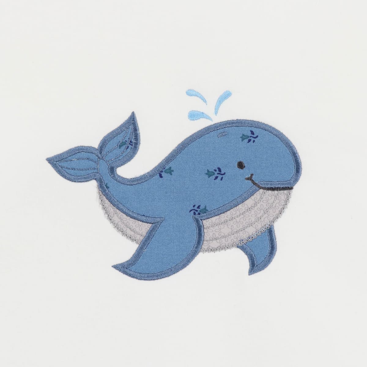 Whale Applique 1
