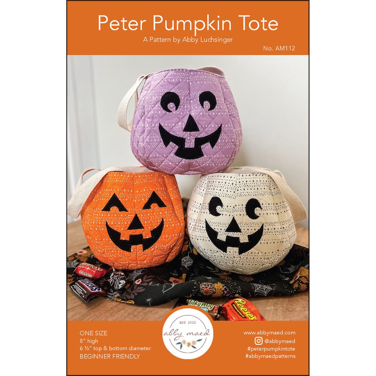 Abby Maed Peter Pumpkin Tote Pattern — image 1