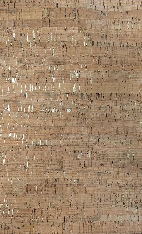 Belagio Cork Fabric 18″ × 15″ — Natural/Gold BPC 99