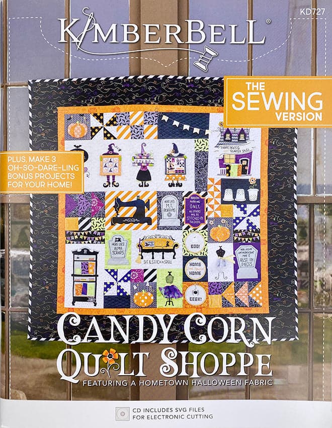 Kimberbell Candy Corn Quilt Shoppe Sewing Version