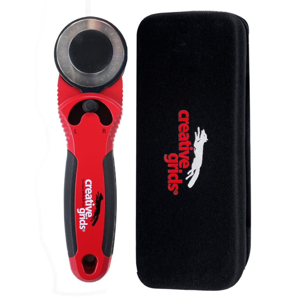 Creative Grids 45mm Rotary Cutter with Storage Case