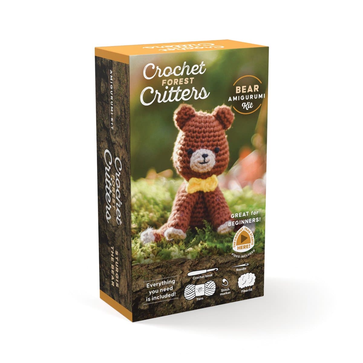 Crochet Forest Amigurumi Kit — Bear