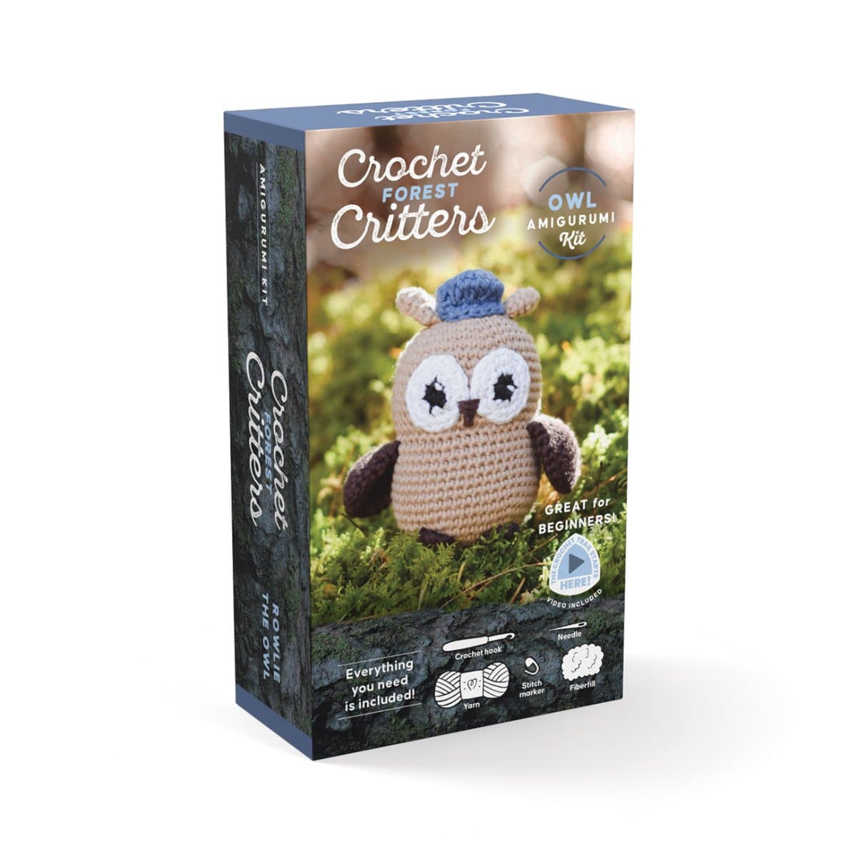 Crochet Forest Amigurumi Kit — Owl