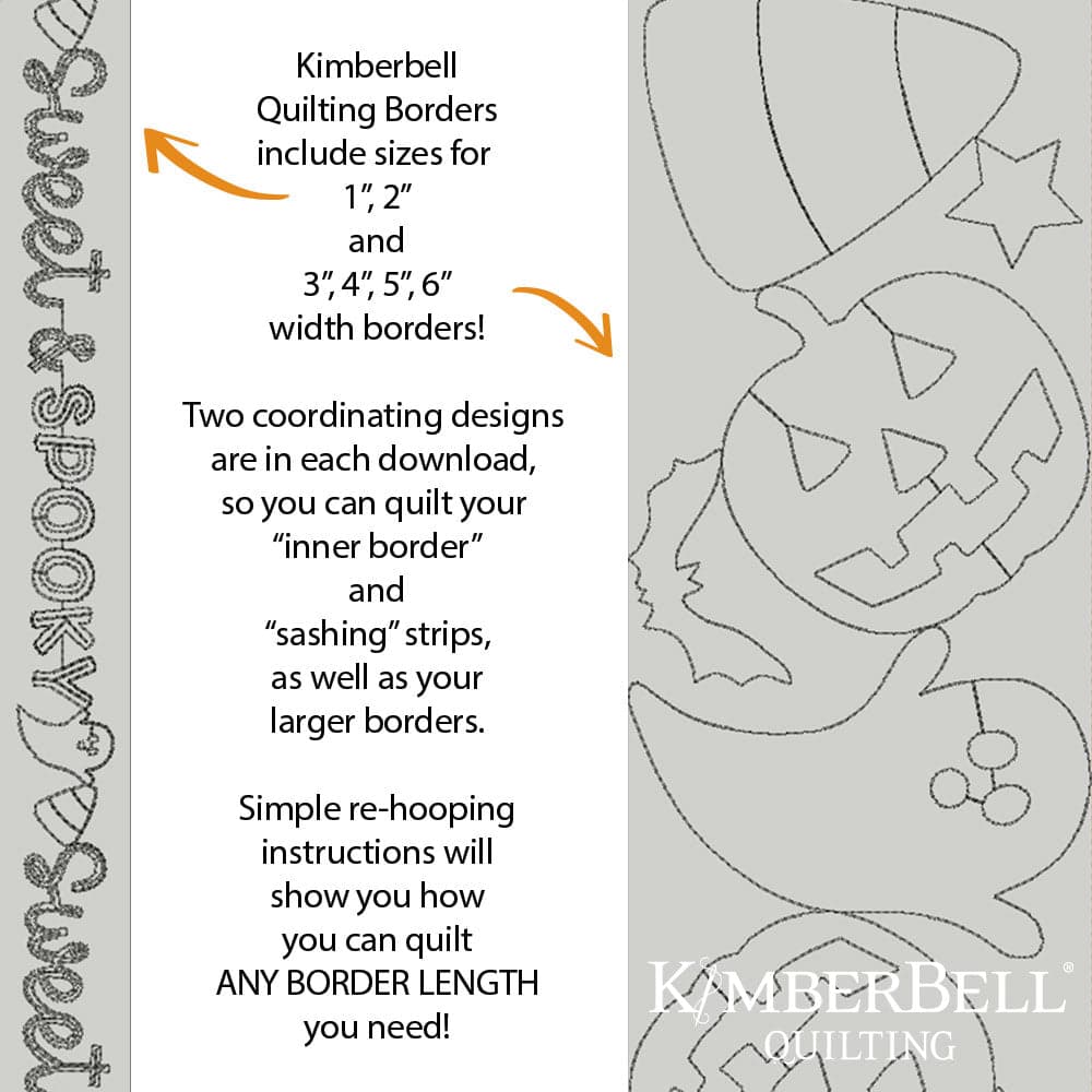 Halloween Border 6 - Background Quilting