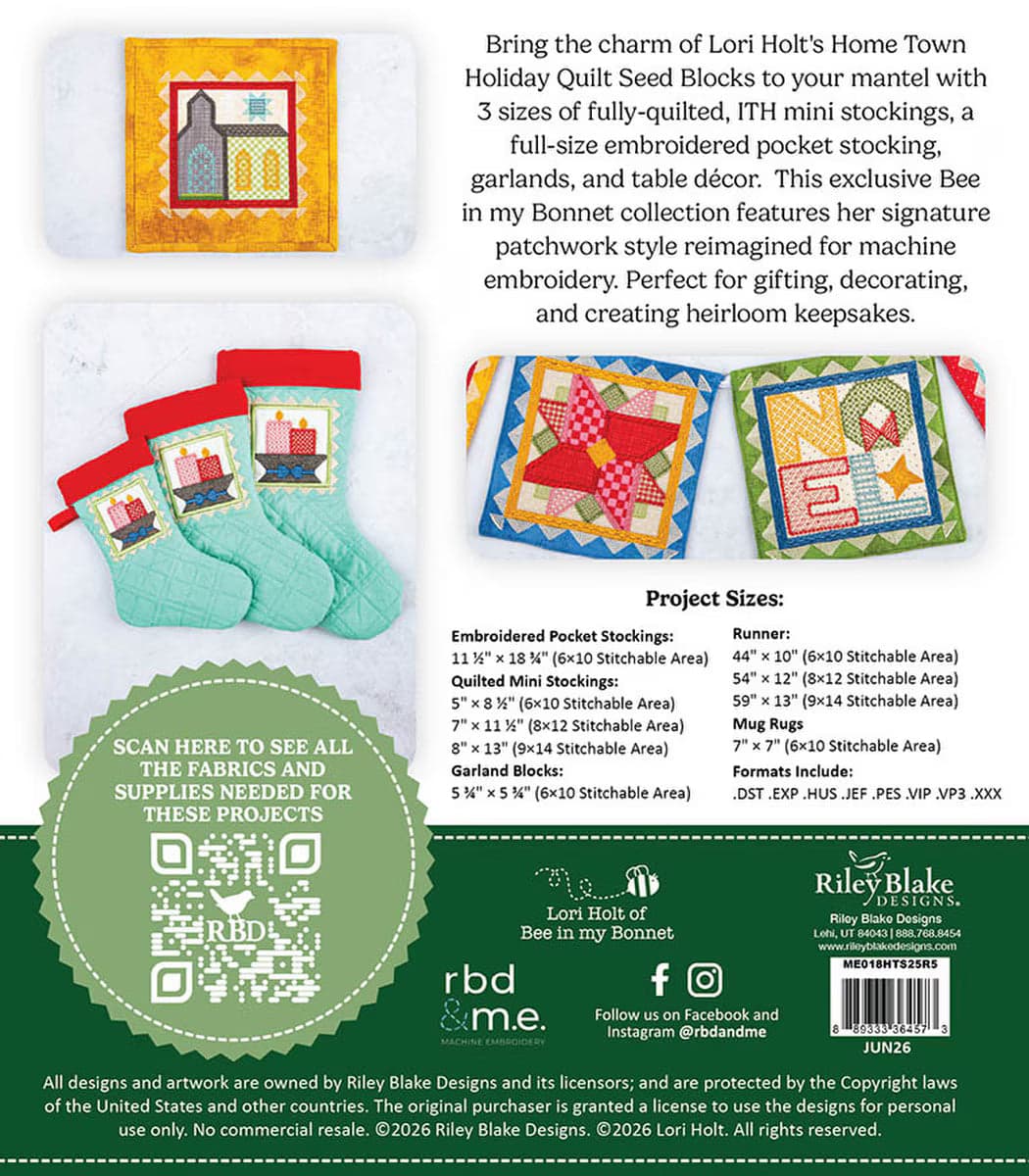 Home Town Holiday Stockings & Small Projects — image 3