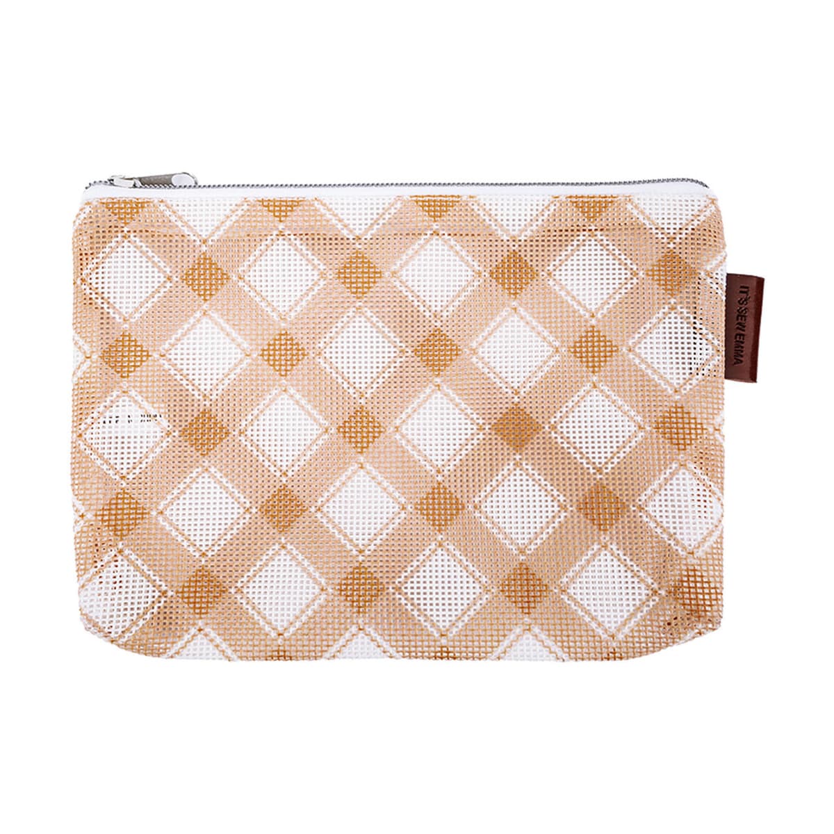 It's Sew Emma Mini Mad for Plaid Project Bag — Pumpkin