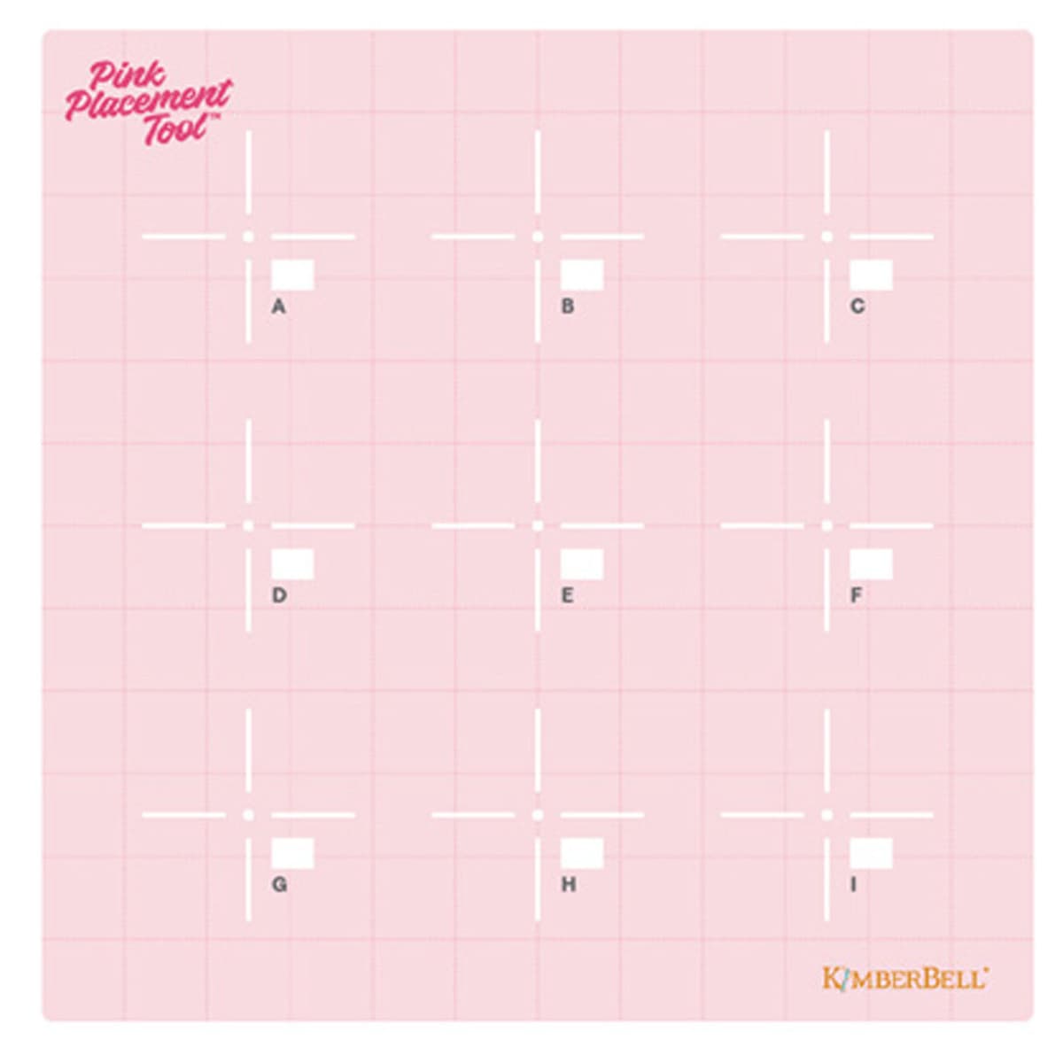 Kimberbell Pink Placement Tool