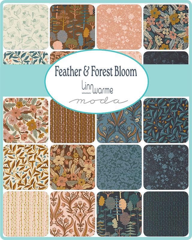 Moda Feather & Forest Bloom Mini Charm — image 2