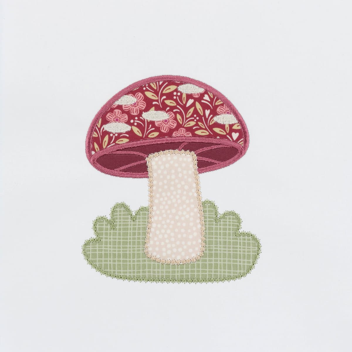 Mushroom Applique 1