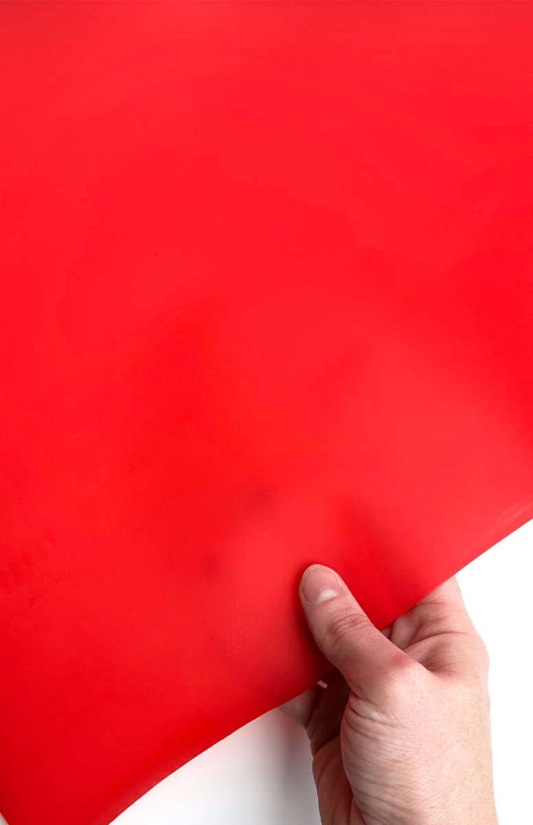 Sassafras Lane Jelly Vinyl 18in x 53in — Red