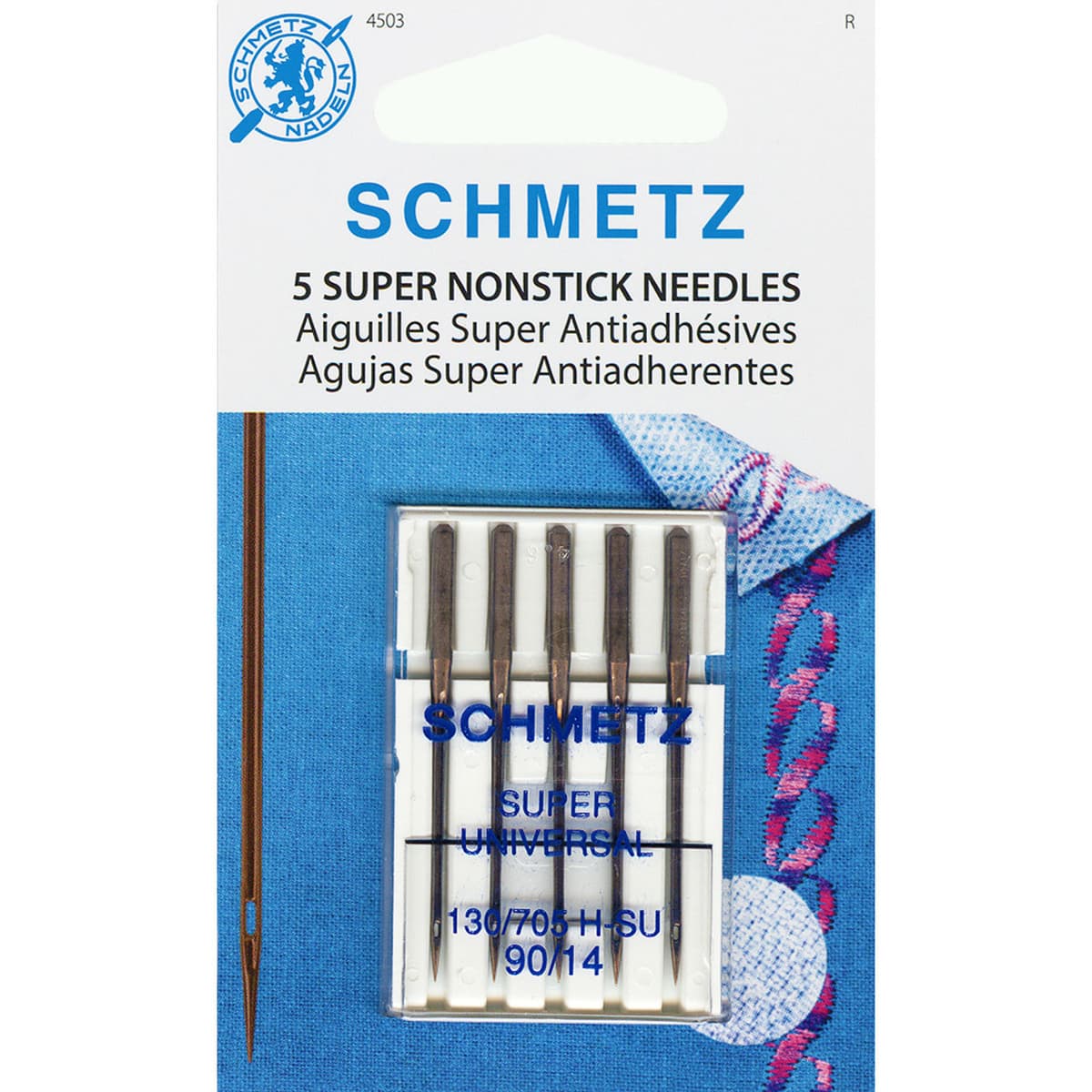 Schmetz Super NonStick Needles 90/14 — 5 Pack