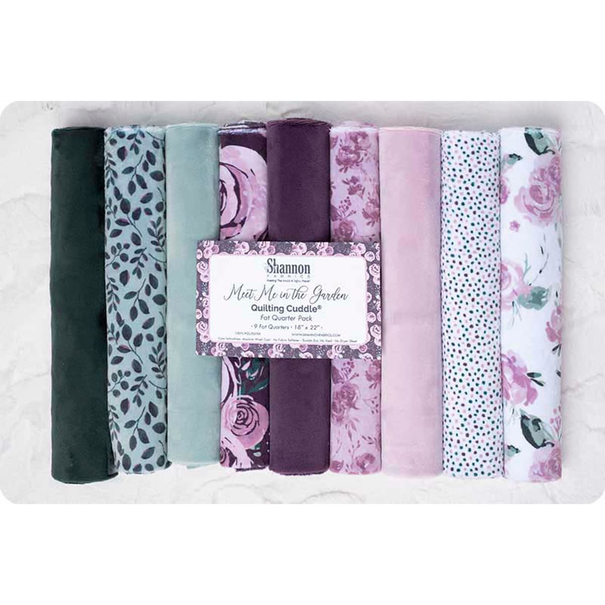 Shannon Cuddle Meet Me in the Garden Fat Quarter Bundle (9 pcs) — image 1