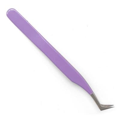 Tula Pink Blazing Blurple Swiss Style Tweezers — image 1