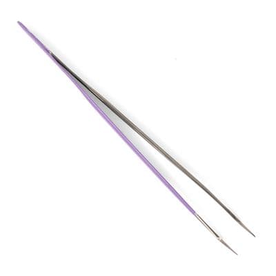 Tula Pink Blazing Blurple Swiss Style Tweezers — image 2