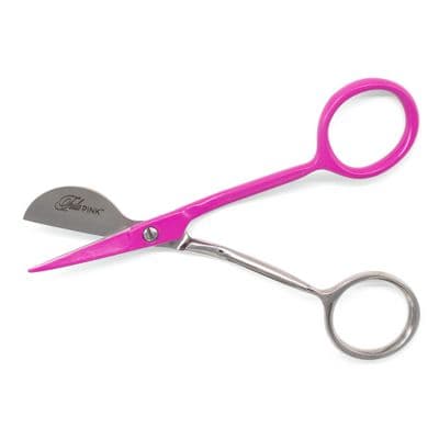 Tula Pink Cosmic Raspberry 4" Mini Duckbill Scissors — image 2