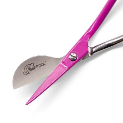 Tula Pink Cosmic Raspberry 4" Mini Duckbill Scissors — image 3