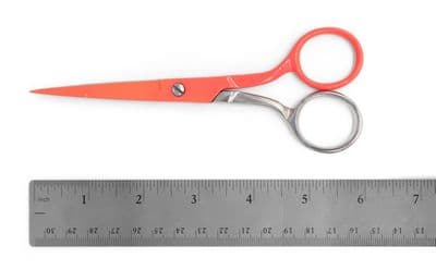 Tula Pink Cyber Coral 6" Straight Scissors — image 5