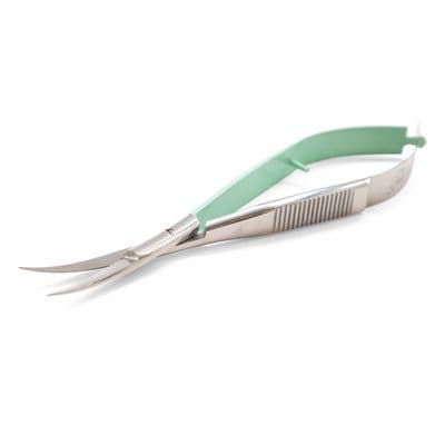 Tula Pink Electro Mint 5" Micro-Serrated EZ Snips — image 2