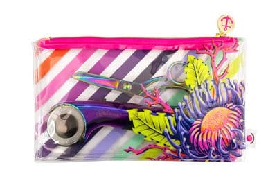 Tula Pink Floral Reef Pencil Pouch — image 2