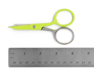 Tula Pink Glitch Green Large Ring Micro Tip Scissors — image 5
