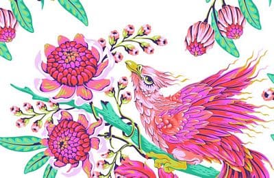 Tula Pink Hot Wings XL Block Project Bag — image 2