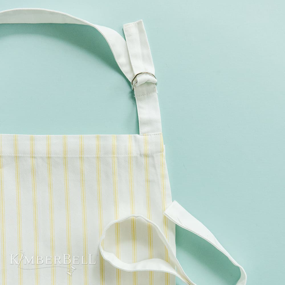 Pinstripe Apron Blank (Yellow) — image 3