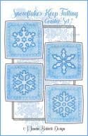 Janine Babich Designs - Snowflakes Keep Falling Coasters