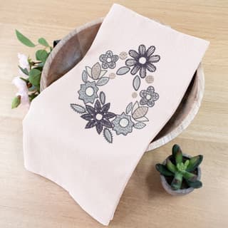 Tea Towels - Cream 2 Pack