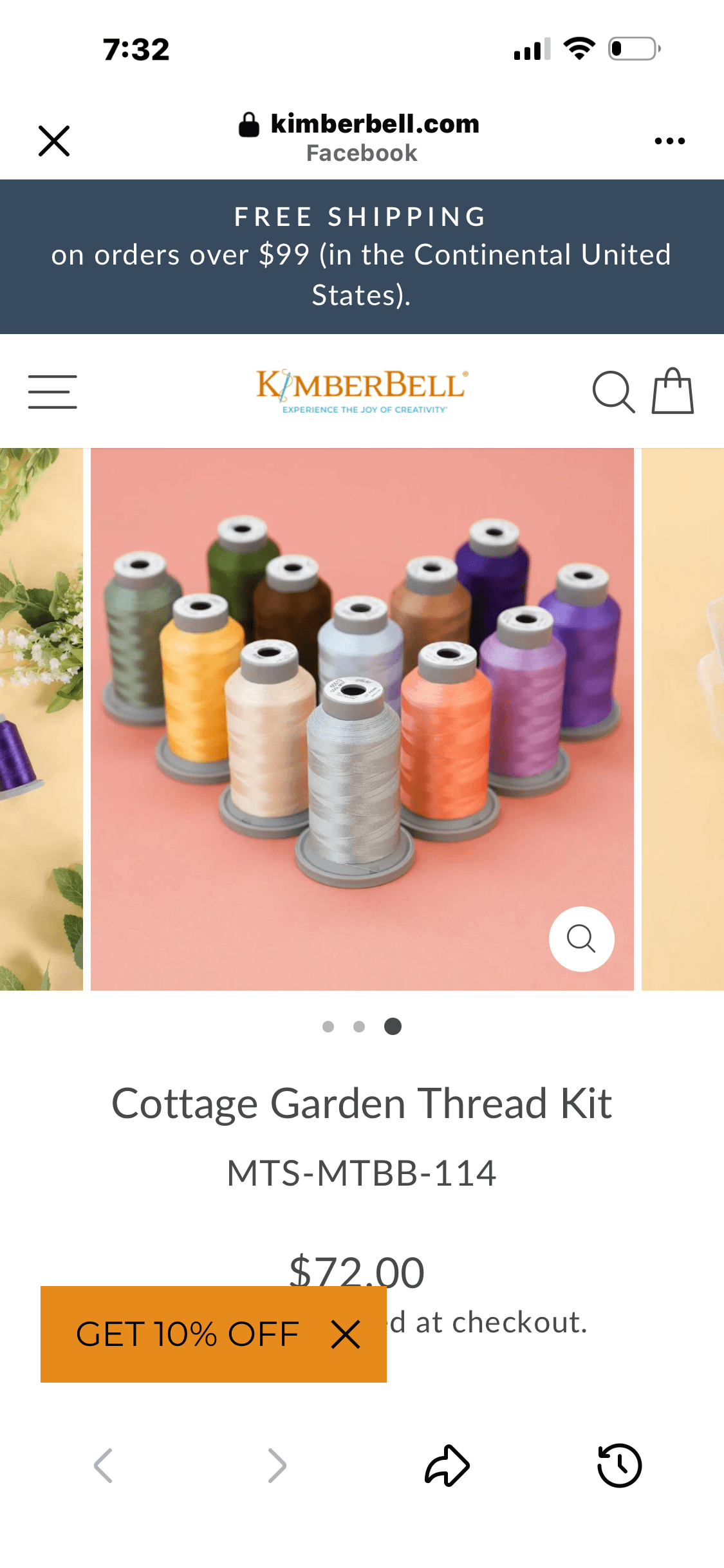 Kimberbell Cottage Garden Thread Kit — image 3