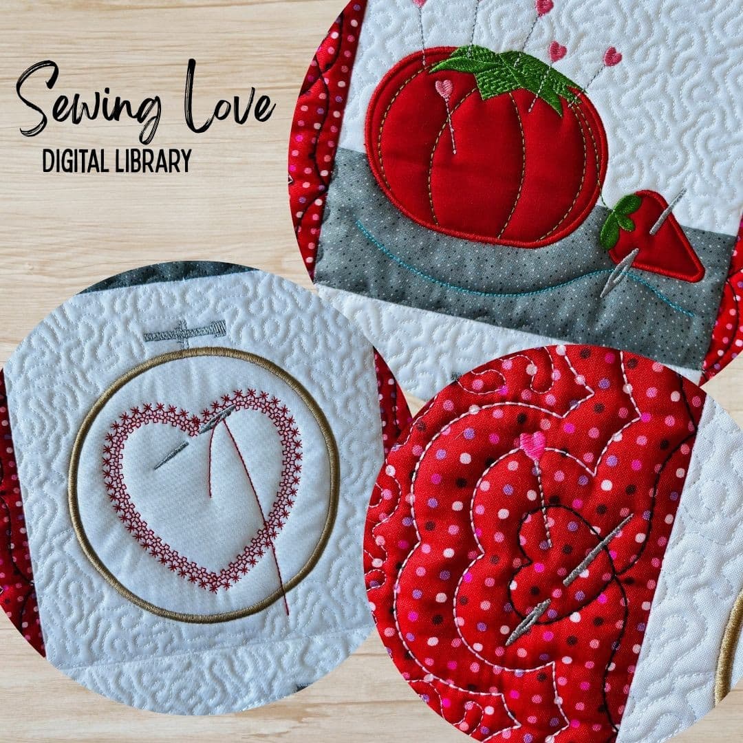 Sewing Love Wall Hanging - Digital Library — image 1