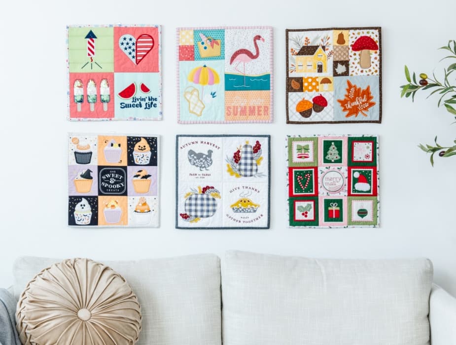 Mini Quilts, Vol. 2: July-December — image 2
