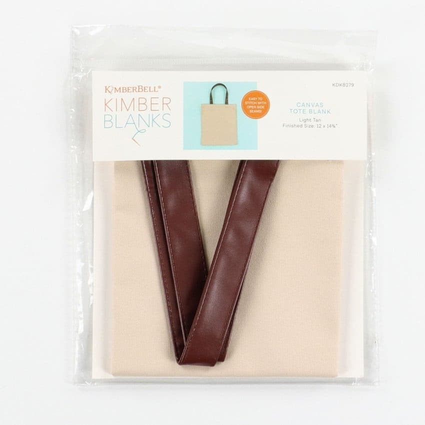 Canvas Tote Leather Straps