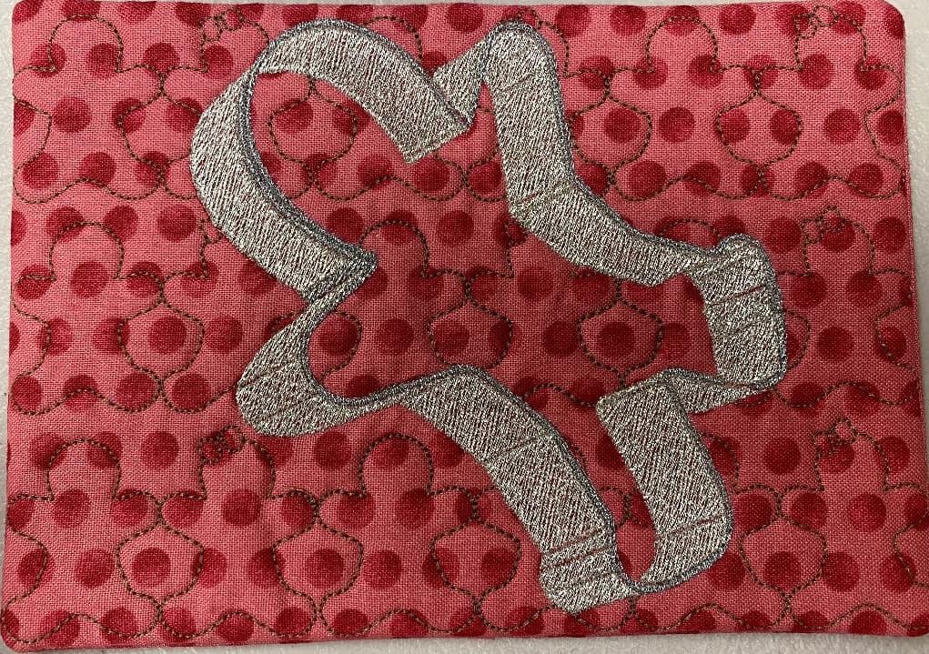 Gingerbread Cookie Cutter Mug Rug