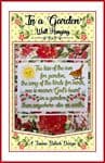 In a Garden Wall Hanging Pattern