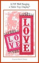 Janine Babich Designs - Love Wall Hanging & Table Top Display