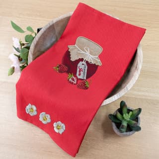 Tea Towels - Red 2 Pack
