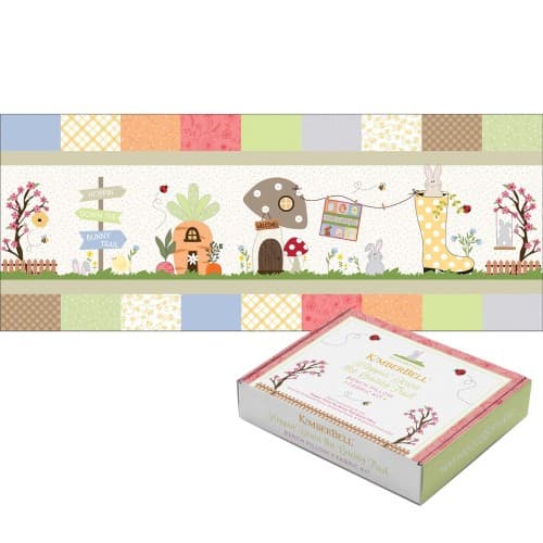 Hoppin' Down the Bunny Trail Bench Pillow Fabric Kit