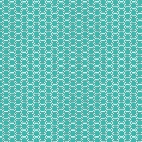 Kimberbell Basics Refreshed Honeycomb — Aqua