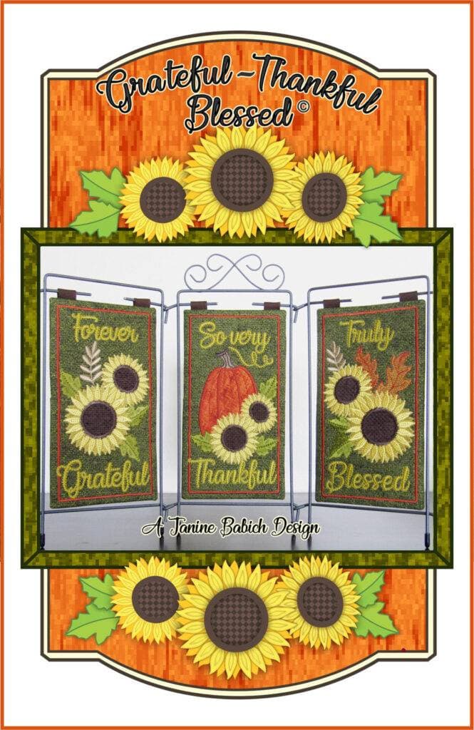 Janine Babich - Grateful, Thankful, Blessed Table Top Display — image 1