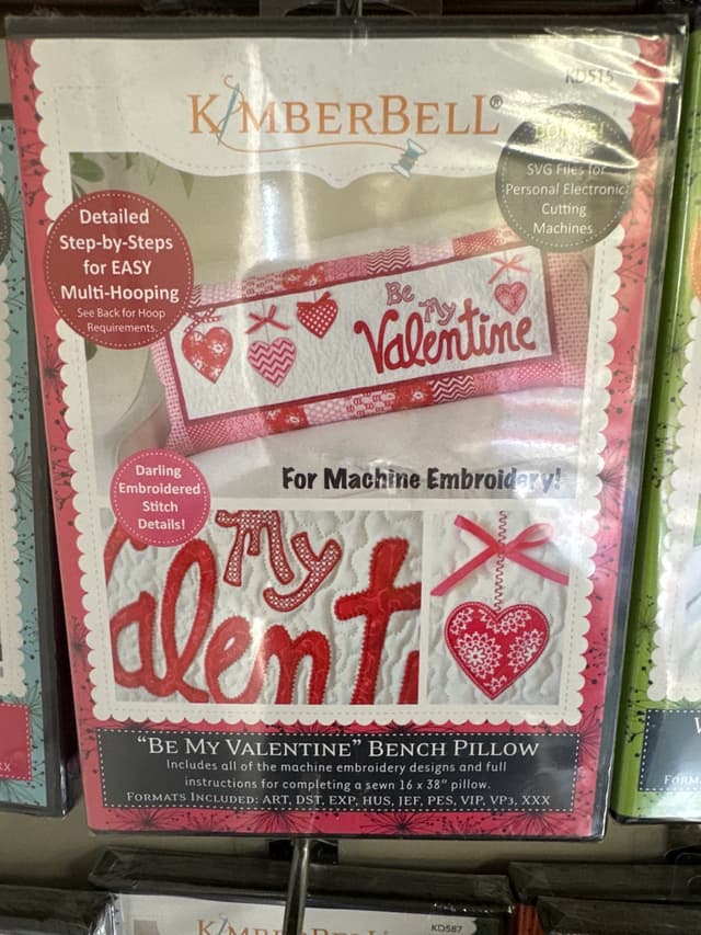 Be My Valentine Bench Pillow