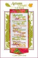 Janine Babich Designs - Autumn Delights Wall Hanging