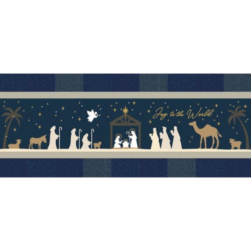 Kimberbell Nativity Bench Pillow Embroidery Version